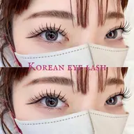 InstagramやTikTokでバズり中のパリエク🤍🇰🇷🐩パリジェンヌで自まつげとラッシュの馴染みが抜群🤍