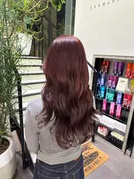 【オススメ暖色カラー❤️‼️】トリートメント付き