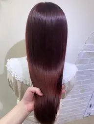 【髪質改善】髪質改善縮毛矯正+カット+プレトリートメント ¥13000