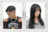 カット、カラー、シャンプー、セット