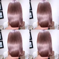 ケアカラー🌱＋Aujua2stepトリートメント＋超音波アイロン✨️【シルバー/ブルーブラック/イルミナ/秋葉原】