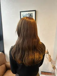 ブリーチなしダブルカラー+3stepトリートメント