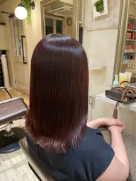 カラー+Aujuaトリートメント+ブロー