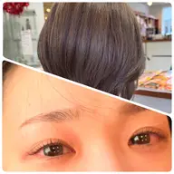 まつげパーマとカットモデル