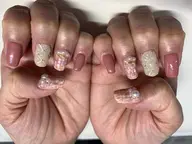 付け放題　持ち込み　２本リペア込み　当店ハードジェルオフ（長さ出し1本770円別途）