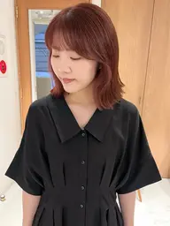 【🩶当日予約限定🩶】ブリーチなしダブルカラー＋ケアトリートメント＋カット