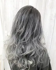 外国人風カラー(2ブリーチ)+FIBRE PLEX