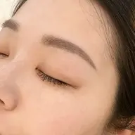 上まつげパーマ+アイブロウwax