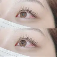 【2回目以降の方】目元ぱっちり✨パリジェンヌorまつげパーマ🎀 口コミでオプションその場で無料!