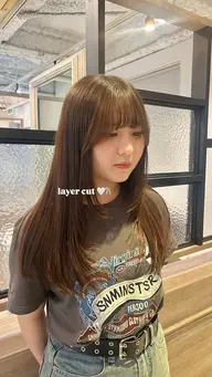 【 💭ྀིヘアケア 】 カット＋トリートメント