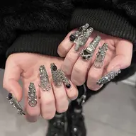 【ミニモ学割】チップ長さだしアート10本＋無料パーツ乗せ放題☆.*˚