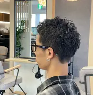 【パーマ】メンズカット&デザインパーマ