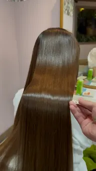 【ダメージ軽減髪質改善カラー✨】　カット➕髪質改善カラー➕高濃度保湿ケアトリートメント‼️