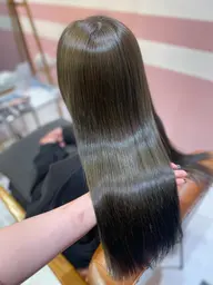 【髪質改善カラー🪄︎︎💖】1color➕後処理トリートメント付き🎁 (SHIRO ピーチピオニーの香り付き🍑)