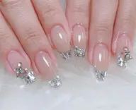 【高級感UP☆】Hand｜≪選べるフレンチ≫ガラスフレンチ