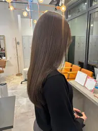 👑人気No.1 👑小顔カット+髪質改善カラー+Aujua