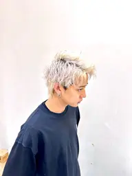 カット+シルバーカラー✨ハイライトも可🙆♂️