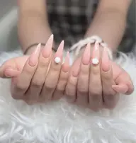 ［お気に入りした方限定］ネイルチップ長さ出し10本＋ワンカラー・無制限パーツつけ放題