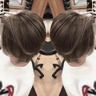 明るい白髪染め♡根本のみor全体染めでもお値段かわりません◎いつも白髪染めで暗くなってしまう方におすすめ🤗