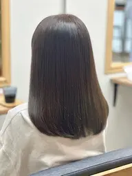 カット+フルカラー+縮毛矯正+トリートメント※カラーがトーンアップの場合には要相談