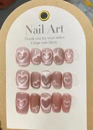 《Hand》オフなし🔱 SNSで話題になる✨♥️ハートマグネットネイル♥️✨