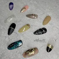 ❤️店内サンプルアート2本＋ワンカラー(オフ込み)