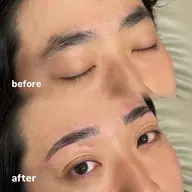 【4/7限定】メンズ眉毛ワックス+スタイリング込⟡.· 人気No.1メニュー⭐️