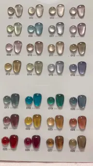 クーポン人気💓マグネット光ハート/斜め/フレンチ/グラデー（130色）🧲色試しOK【オフ無し】