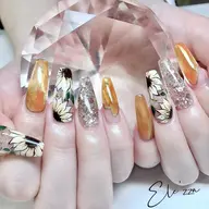 ジェル長さだし＋ペイント5本