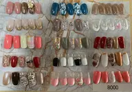 【ハンド】定額ジェルBコース 片手2本程度のシンプルなデザインです