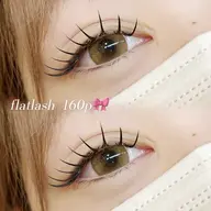 🎀フラットラッシュ付け放題❣️束感仕上げ🎀