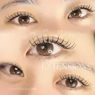 4月3日限定のモデル募集です🎀ダブルフラットラッシュ120束(フラットラッシュ240本🌷)