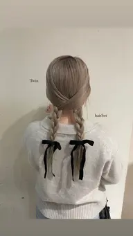 ブリーチダブルカラー+超音波トリートメント