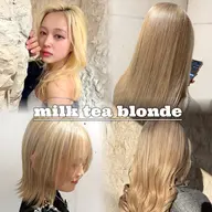 【初めてのハイトーンに🦄】💎全頭ブリーチ➕oggi ottoダメージ補修トリートメント💎