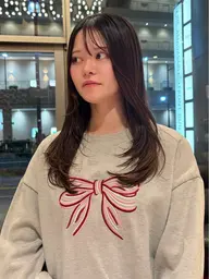 【人気No.1】レイヤーカット＋透明感カラー