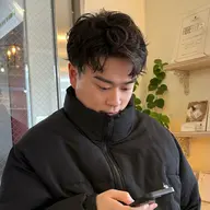 メンズカット+ニュアンスパーマ+眉カット🌿