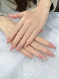 【初めての方にもおすすめ】ラメなしワンカラー(モデル)¥2,000|今だけお好きなパーツ2つ無料♡