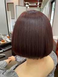 【うるつや】グレイカラー(リタッチ🙆♀️)+marbb🫧