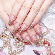 平日限定🎵HAND～チップ長さだし+ワンカラー/ラメグ7500土日祝8500