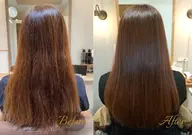 【自慢の綺麗な髪へ…】髪質改善部分ストレートエステ_オリジナルホームケア3点セット付