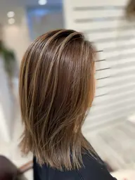 【透明感UP✨】カット&カラー＆ハイライト & トリートメント