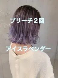 バレイヤージュカラー🌈＋カット＋トリートメント