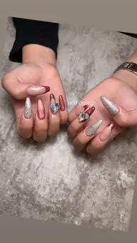 ❤️口コミ有り❤️ハンドネイルつけ放題