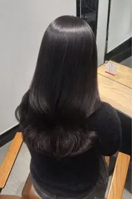 ワンカラー+トリートメント❄️