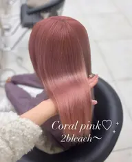 🤍うる艶ダブルカラー(1ブリーチ+オンカラー)+2stepグロストリートメント🤍【30歳までの限定クーポン】