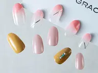 【ハンド】(17:00開始の予約)シンプルアートαコース(アート2～6本)20種から選択(オフ込120分)Jr.メニュー