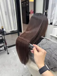 カット+髪質改善カラー+トリートメント