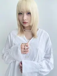 【無くなり次第終了最高級紫シャンプー付き】ダブルカラー＋選べるトリートメント＋alan紫シャンプー🥺#韓国#ミニモ学割