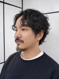 🌱当日予約ok🌱【WILLOW京橋・男性限定】カット+パーマ￥6980[B-10/京橋]