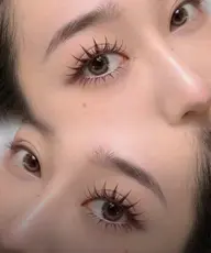 デザイン選べるワンホンマツエク【ハイブリッドフラットラッシュ】140本